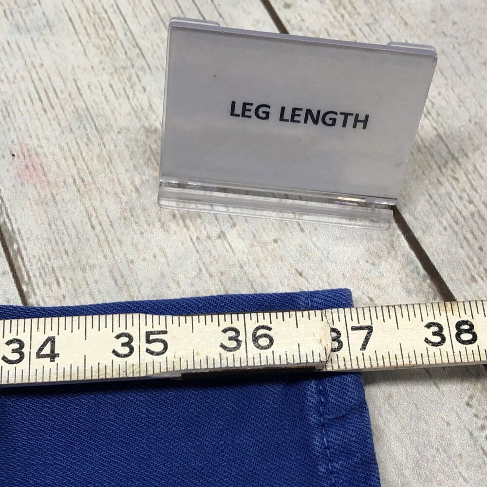 J. Crew Womens Jeans Size 26 RegularMatchstick Stretch Cobalt Blue Low Rise - Picture 6 of 12